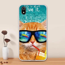 Load image into Gallery viewer, Silicon Shell Phone Bag Coque Full Protection Bumper Back Cover For Xiaomi Redmi 7A redmi7a Case Coque Funda Capa Soft TPU Cute
