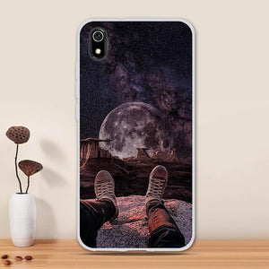 Silicon Shell Phone Bag Coque Full Protection Bumper Back Cover For Xiaomi Redmi 7A redmi7a Case Coque Funda Capa Soft TPU Cute