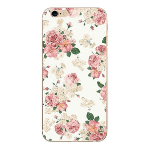 For Fundas iPhone 5S 5 S SE Case Cover Apple iPhone 6 6S 7 8 Plus X XS Cute Minnie Silicone Phone Cover Case For iphone 7 capas