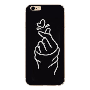 For Fundas iPhone 5S 5 S SE Case Cover Apple iPhone 6 6S 7 8 Plus X XS Cute Minnie Silicone Phone Cover Case For iphone 7 capas