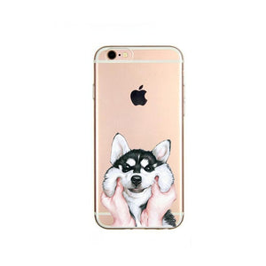 For Fundas iPhone 5S 5 S SE Case Cover Apple iPhone 6 6S 7 8 Plus X XS Cute Minnie Silicone Phone Cover Case For iphone 7 capas