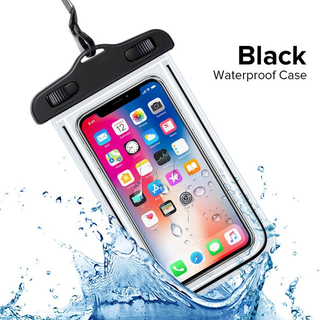 IP68 Universal Waterproof Phone Case Water proof Bag Mobile Phone Pouch PV Cover for iPhone 11 Pro Xs Max XR X 8 7 Galaxy S10