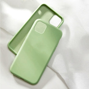 Logo case for iphone 7 8 6 6s plus Candy Coque cover for iPhone xr x xs 11 pro max silicone case with retail box iphone 11 case