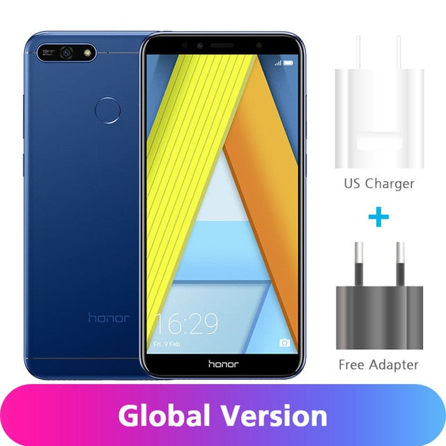 Global Version Honor 7A 2GB 16GB 7 A Cellphone Snapdragon 430 Octa Core 13MP 5.7