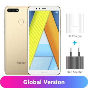 Global Version Honor 7A 2GB 16GB 7 A Cellphone Snapdragon 430 Octa Core 13MP 5.7" 18:9 FullView Display Face Unlock