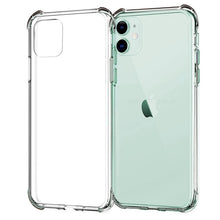Load image into Gallery viewer, Transparent Shockproof Silicone Case For iPhone 11 pro x xs max xr 6 6S 7 8 Plus SE 2020 11 Case 360 Silicone Case Protect Cover
