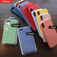 Load image into Gallery viewer, Logo case for iphone 7 8 6 6s plus Candy Coque cover for iPhone xr x xs 11 pro max silicone case with retail box iphone 11 case
