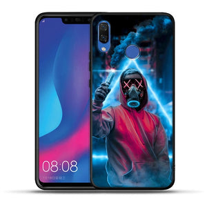 Lxuruy Anime Elves Street Tide Brand Boy Phone Case For Honor 20 9X Pro 10 20 9  8 Lite 9i 8X 8S 7A 7C 7X V20 View 20 Coque Etui
