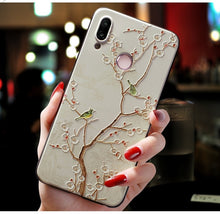 Load image into Gallery viewer, 3D Relief Flower TPU For Huawei Honor 9S 7A View 20 8X 10 9 S Mate 20 P40 P30 P20 Pro Lite Y6 Y9 Prime 2018 P Smart Z 2019 Case
