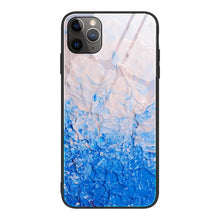 Load image into Gallery viewer, Case For iPhone X Xs Max XR Marble Pattern Tempered Glass Back Cover Phone Bags Cases For iPhone 11 Pro Max 6 7 8 Plus Capa
