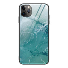 Load image into Gallery viewer, Case For iPhone X Xs Max XR Marble Pattern Tempered Glass Back Cover Phone Bags Cases For iPhone 11 Pro Max 6 7 8 Plus Capa
