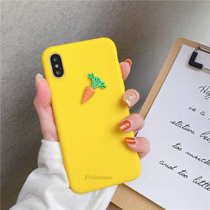 For Redmi Note 9S Case Soft TPU 3D Fruit Silicone Cover Phone Bags For Xiaomi Redmi Note 9S 9 S Note9S Note 9 Pro Max