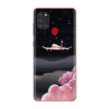 Load image into Gallery viewer, For Samsung Galaxy A21S Case A 21S Bumper Silicone TPU Soft Phone Cover For Samsung A21S A217F A21 A 21 S 6.5&quot; Cases Cute Flower
