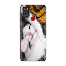 Load image into Gallery viewer, For Samsung Galaxy A21S Case A 21S Bumper Silicone TPU Soft Phone Cover For Samsung A21S A217F A21 A 21 S 6.5&quot; Cases Cute Flower
