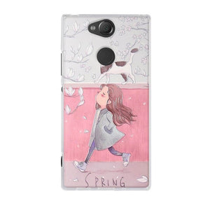 Case For Sony Xperia XA2 Silicone Phone Case For Sony XA2 Cover Pattern Shell For Sony xperia XA2 Fundas Bumper Housing Bag