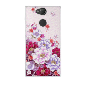 Case For Sony Xperia XA2 Silicone Phone Case For Sony XA2 Cover Pattern Shell For Sony xperia XA2 Fundas Bumper Housing Bag