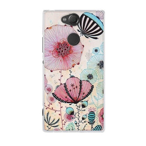 Case For Sony Xperia XA2 Silicone Phone Case For Sony XA2 Cover Pattern Shell For Sony xperia XA2 Fundas Bumper Housing Bag