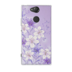 Case For Sony Xperia XA2 Silicone Phone Case For Sony XA2 Cover Pattern Shell For Sony xperia XA2 Fundas Bumper Housing Bag