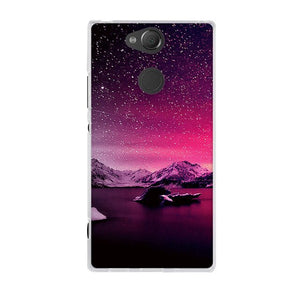 Case For Sony Xperia XA2 Silicone Phone Case For Sony XA2 Cover Pattern Shell For Sony xperia XA2 Fundas Bumper Housing Bag
