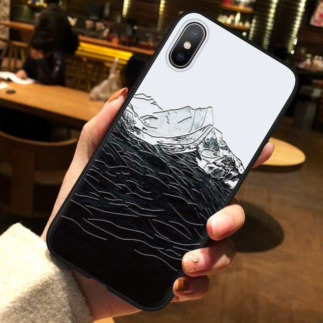 3D Emboss Phone Case For Huawei P40 Lite E P30 P20 Honor 9S 9A 10 Lite 20 Pro 10i 8X P Smart 2020 Y5p Y6p Y7 Y9 Prime 2019 Cover