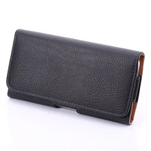 Load image into Gallery viewer, Universal Casual Leather Phone Pouch For Xiaomi Redmi Note 9s 8A 7 8 7A Note 7 8 5 Pro Cover Waist Holster Bag Belt Case Fundas
