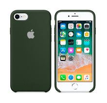 Load image into Gallery viewer, Original Case for iPhone Apple 7 8, 7 + 8 +, X/Xs XR 11, 11 pro 11 pro Max Xs XR + logo. Silicone, soft velvet

