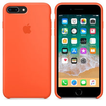 Load image into Gallery viewer, Original Case for iPhone Apple 7 8, 7 + 8 +, X/Xs XR 11, 11 pro 11 pro Max Xs XR + logo. Silicone, soft velvet
