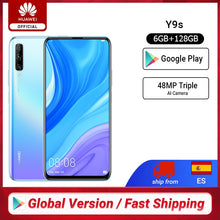 Load image into Gallery viewer, In stock Premiere Global Version Huawei Y9s 6GB 128GB 48MP Smartphone Triple AI Cameras Auto-Pop Up Front Camera 6.59“ cellphone
