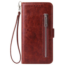Load image into Gallery viewer, For Xiaomi Redmi 7 7A 8 8A 4A 5A Note 4X 8 5 6 7 Pro 8T Wallet Leather Case fashion zipper Flip Stand Cover Mobile Phone Bag
