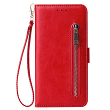 Load image into Gallery viewer, For Xiaomi Redmi 7 7A 8 8A 4A 5A Note 4X 8 5 6 7 Pro 8T Wallet Leather Case fashion zipper Flip Stand Cover Mobile Phone Bag
