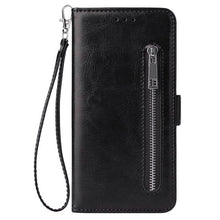 Load image into Gallery viewer, For Xiaomi Redmi 7 7A 8 8A 4A 5A Note 4X 8 5 6 7 Pro 8T Wallet Leather Case fashion zipper Flip Stand Cover Mobile Phone Bag
