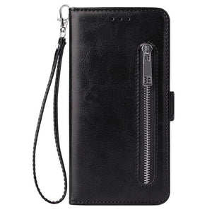 For Xiaomi Redmi 7 7A 8 8A 4A 5A Note 4X 8 5 6 7 Pro 8T Wallet Leather Case fashion zipper Flip Stand Cover Mobile Phone Bag