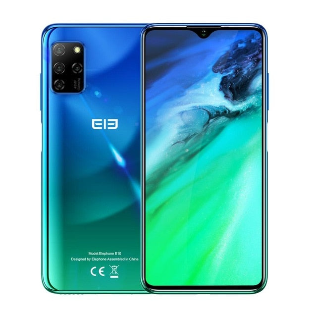 ELEPHONE E10 Octa Core Smartphone 4GB 64GB 6.5