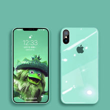 Load image into Gallery viewer, Liquid Glass Case For iPhone 11 Pro Max X XR XS Max 7 8 Plus Scratch-Resistant Anti-Fall Colorful Back Cover Protective Case
