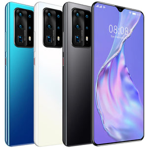 Global Version P40 PRO P41 PRO Android Smartphone 6.7inch Cellphone Dual SIM Mobile phone 3G Smart Phones Face unlock handset