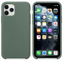 Load image into Gallery viewer, Original Official silicone with logo case for iPhone X XS XR XS MAX cover phone Case For Apple iPhone 11 Pro Max 6 6s 7 8 Plus

