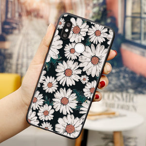 Case For Xiaomi Redmi Mi A2 Lite Note 9 8 10 7 6 5 Plus K30 K20 Pro 8T 5A 4X 6A 7A 8A Silicone TPU Cover Embossed 3D Relief Case