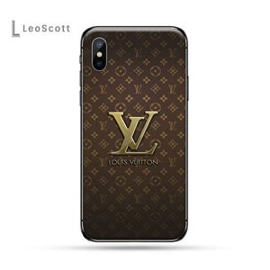 Acronyms pattern print DIY Painted Bling Phone Case For iphone 5 5s 5c se 6 6s 7 8 plus x xs xr 11 pro max
