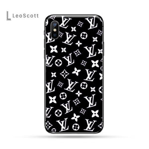 Acronyms pattern print DIY Painted Bling Phone Case For iphone 5 5s 5c se 6 6s 7 8 plus x xs xr 11 pro max