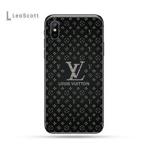 Acronyms pattern print DIY Painted Bling Phone Case For iphone 5 5s 5c se 6 6s 7 8 plus x xs xr 11 pro max