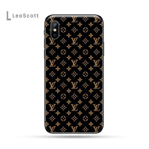 Acronyms pattern print DIY Painted Bling Phone Case For iphone 5 5s 5c se 6 6s 7 8 plus x xs xr 11 pro max