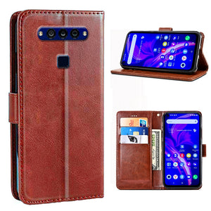 Case For TCL Plex T780H Phone Protective Cover Luxury PU Leather Back Shell Flip Capa For TCL PLEX Protector Bags Coque Fundas