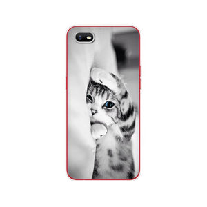 For OPPO A1K Case 6.1" Soft Silicon TPU Back For OppoA1K CPH1923 Phone Cover Bumper Bag