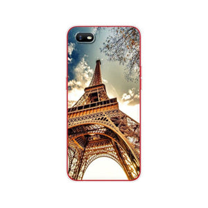 For OPPO A1K Case 6.1" Soft Silicon TPU Back For OppoA1K CPH1923 Phone Cover Bumper Bag