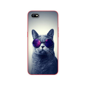 For OPPO A1K Case 6.1" Soft Silicon TPU Back For OppoA1K CPH1923 Phone Cover Bumper Bag