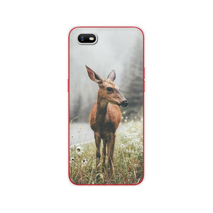 For OPPO A1K Case 6.1" Soft Silicon TPU Back For OppoA1K CPH1923 Phone Cover Bumper Bag