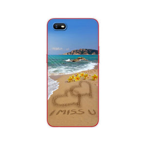 For OPPO A1K Case 6.1" Soft Silicon TPU Back For OppoA1K CPH1923 Phone Cover Bumper Bag