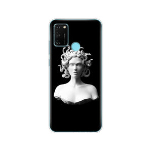 Silicon Case For HONOR 9A Case 6.3" Soft Tpu Phone Cover On Huawei Honor 9A 9 A MOA-LX9N Back Bag Protective Coque Funda Shell