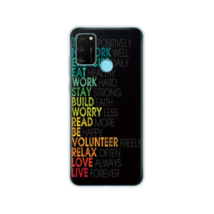 Silicon Case For HONOR 9A Case 6.3" Soft Tpu Phone Cover On Huawei Honor 9A 9 A MOA-LX9N Back Bag Protective Coque Funda Shell