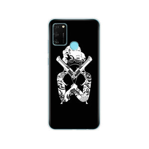 Silicon Case For HONOR 9A Case 6.3" Soft Tpu Phone Cover On Huawei Honor 9A 9 A MOA-LX9N Back Bag Protective Coque Funda Shell